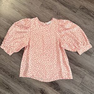 Samsoe Samsoe Celestina Pearl Drops Blouse
